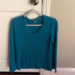 J-Jill blue sweater